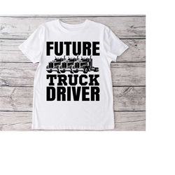 future truck driver art, svg , png, dxf instant digital downloads