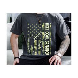 reel cool grandpop svg, fathers day svg, gift for grandpa, fishing svg, grandpa svg, retro grandpa svg, fisherman svg, f