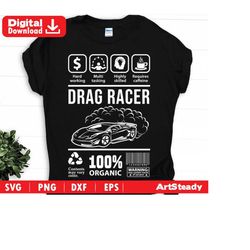 drag racing svg files - funny multi tasking graphic theme race car svg instant digital downloads