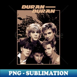 duran duran 80s - aesthetic sublimation digital file - perfect for personalization