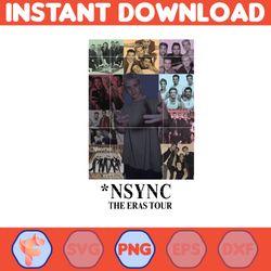 Nsync Png, Nsync The Eras Tour Svg, In my Nsync Reunion Era Png, NSync Album Cover Png, NSync Era Png