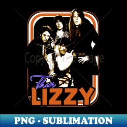 Phil Lynott Unleashed Frontmans Fierce Presence In Frames - Vintage Sublimation PNG Download - Unleash Your Creativity