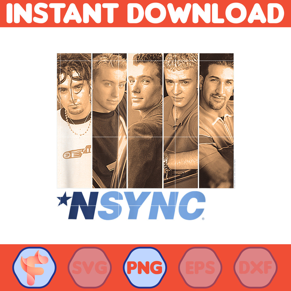 Nsync Png, In my Nsync Reunion Era Png, NSync Album Cover Png, NSync Era Png, Nsync Boy Band 90s Png (1).jpg
