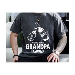 promoted to grandpa svg, beer & milk svg, new daddy svg, fathers day svg, happy father's day svg, papa svg, first time d