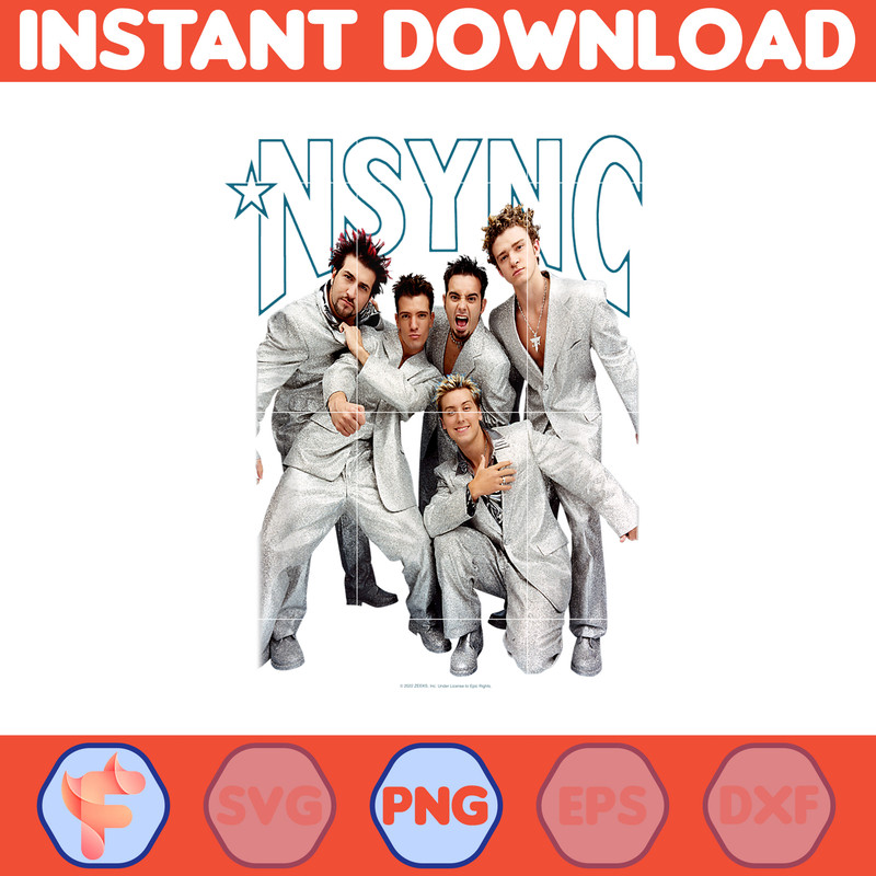 Nsync Png, In my Nsync Reunion Era Png, NSync Album Cover Png, NSync Era Png, Nsync Boy Band 90s Png (14).jpg