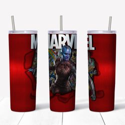 nebula tumbler png, marvel designs tumbler, straight design 20oz/ 30oz skinny tumbler png, png file download-1