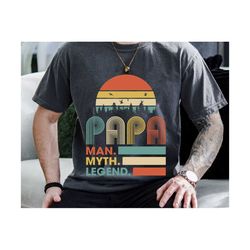 papa man myth legend svg, father's day svg, dad shirt svg, new papa svg, personalized papa svg, cute papa gift
