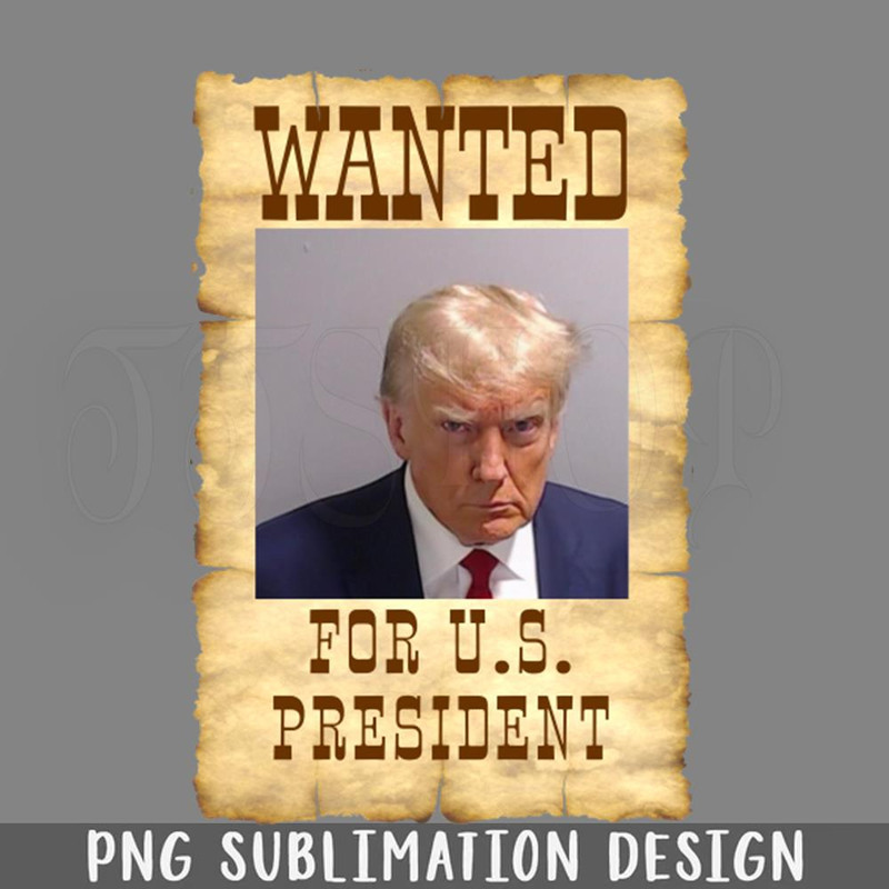 DMCC974-Donald Trump Mugshot Wanted Sign PNG Download.jpg