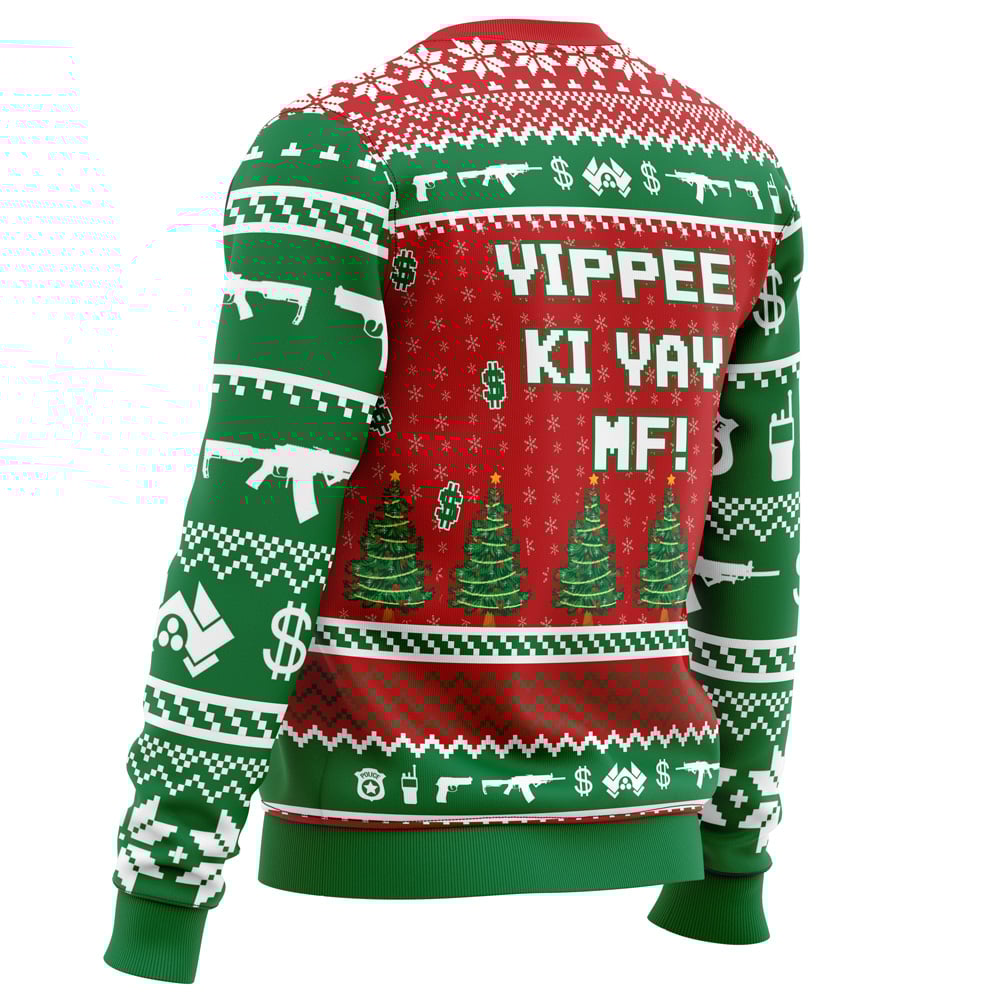 Hans Gruber Fall Nakatomi Plaza Die Hard All Over Print Hoodie 3D Zip Hoodie 3D Ugly Christmas Sweater 3D Fleece Hoodie