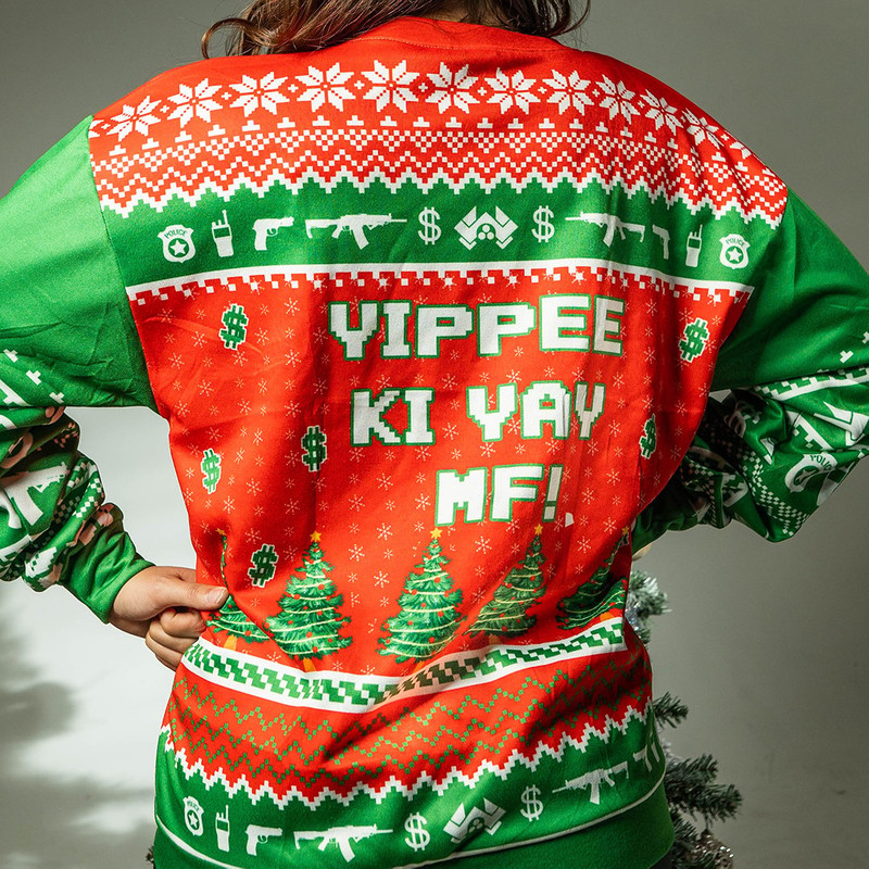 Hans Gruber Fall Nakatomi Plaza Die Hard All Over Print Hoodie 3D Zip Hoodie 3D Ugly Christmas Sweater 3D Fleece Hoodie