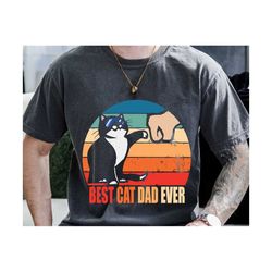 father's day svg, best cat dad ever svg, cat lover svg, cat daddy svg, dad sublimation design, father's day gift, happy father's day
