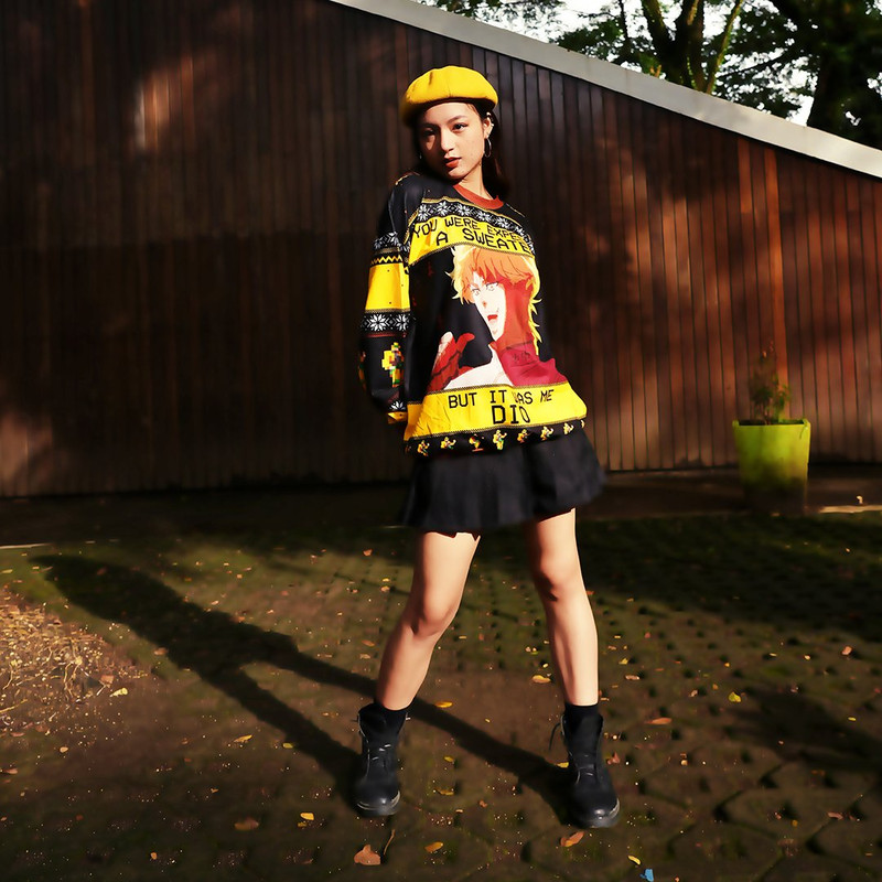 It Was Me Dio Jojo Bizarre Adventure All Over Print Hoodie 3D Zip Hoodie 3D Ugly Christmas Sweater 3D Fleece Hoodie