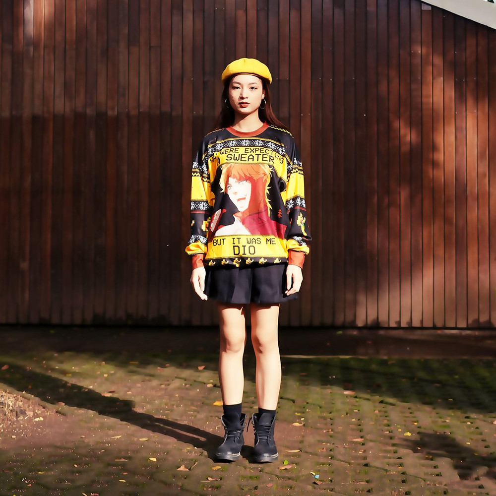 It Was Me Dio Jojo Bizarre Adventure All Over Print Hoodie 3D Zip Hoodie 3D Ugly Christmas Sweater 3D Fleece Hoodie