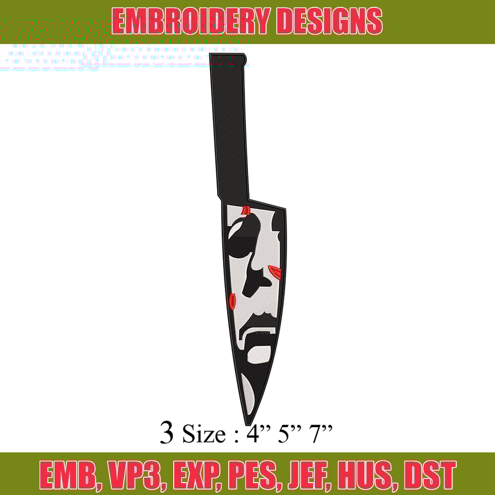 Knife Horror embroidery design, Knife Horror embroidery, embroidery file, logo design, logo shirt, Digital download..jpg