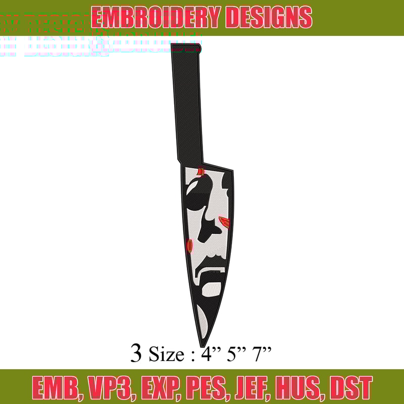 Knife Horror embroidery design, Knife Horror embroidery, embroidery file, logo design, logo shirt, Digital download..jpg