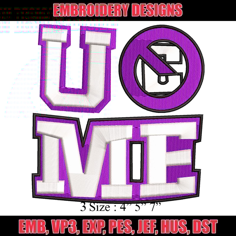 Logo John Cena Uc Me embroidery design, Logo embroidery, logo design, embroidery file, logo shirt, Digital download..jpg