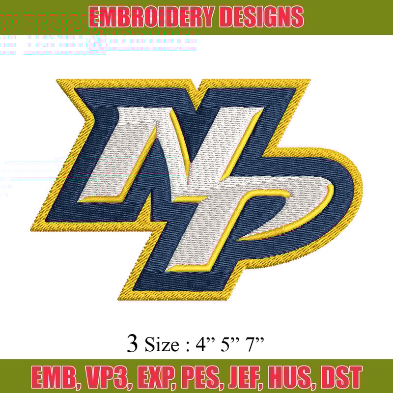 Logo np Embroidery Design, Brand Embroidery, Embroidery File, Logo shirt, Sport Embroidery, Digital download..jpg