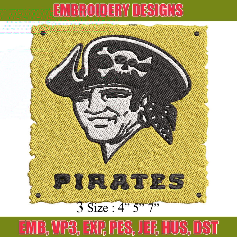 Logo priates Embroidery Design, Brand Embroidery, Embroidery File, Logo shirt,Sport Embroidery,Digital download.jpg