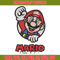Mario Embroidery design, The Super Mario Bros Embroidery, Embroidery File, logo design, logo shirt, Digital download..jpg