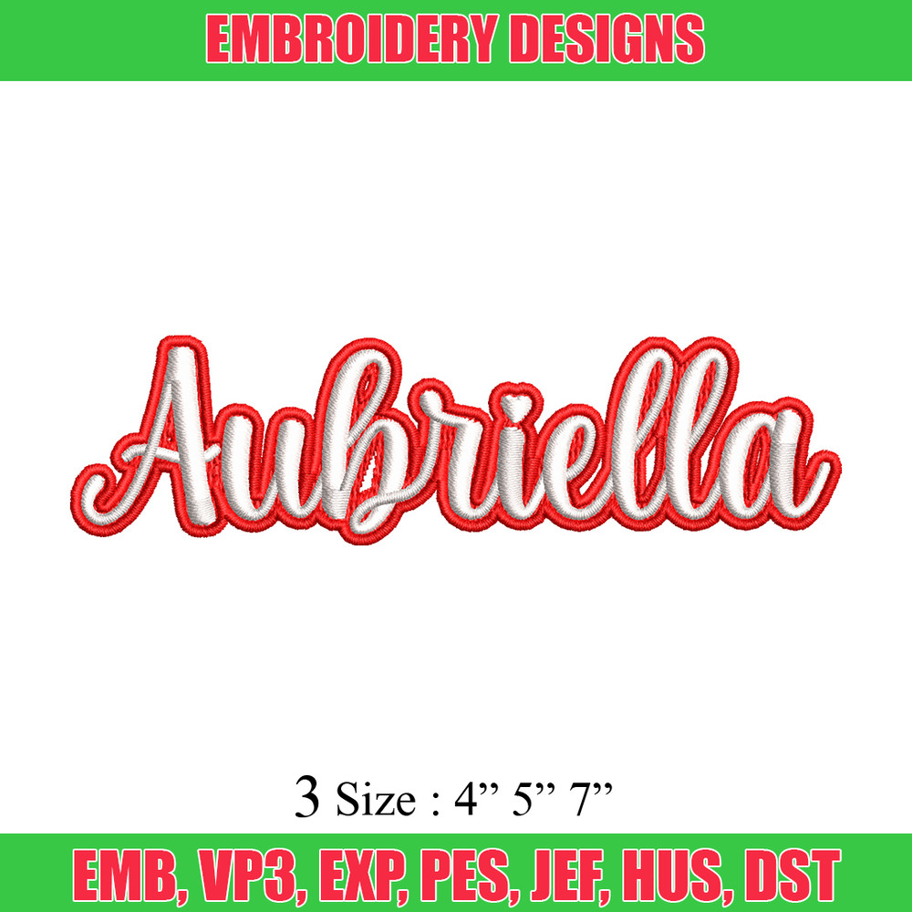 Auhriella embroidery design, Auhriella embroidery, logo design, embroidery file, logo shirt, Digital download..jpg
