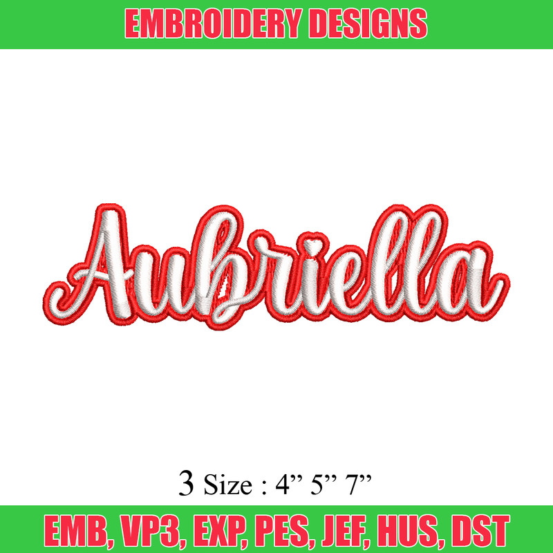 Auhriella embroidery design, Auhriella embroidery, logo design, embroidery file, logo shirt, Digital download..jpg