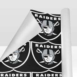 Raiders Gift Wrapping Paper 58"x 23" (1 Roll)