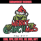 Merry christmas Grinch Embroidery design, Grinch christmas Embroidery, Grinch design, Embroidery File, Instant download..jpg
