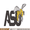 Alabama State Hornets embroidery design, Alabama State Hornets embroidery, logo Sport, Sport embroidery, NCAA embroidery.jpg