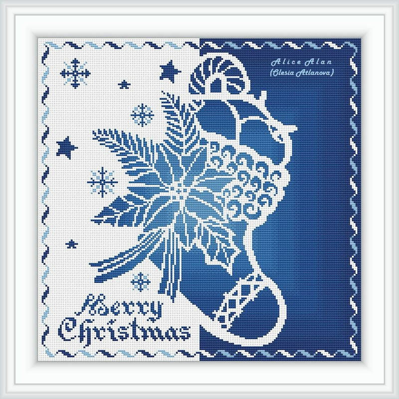 ChristmasbootBluee1jpg