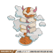 Appa cloud embroidery design, Avatar embroidery, Anime design, Embroidery shirt, Embroidery file, Digital download.jpg