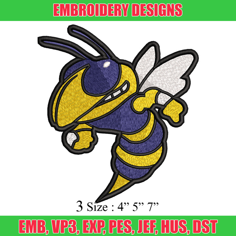 bee embroidery design, bee embroidery, logo design, embroidery file, embroidery animal, logo shirt, Digital download..jpg