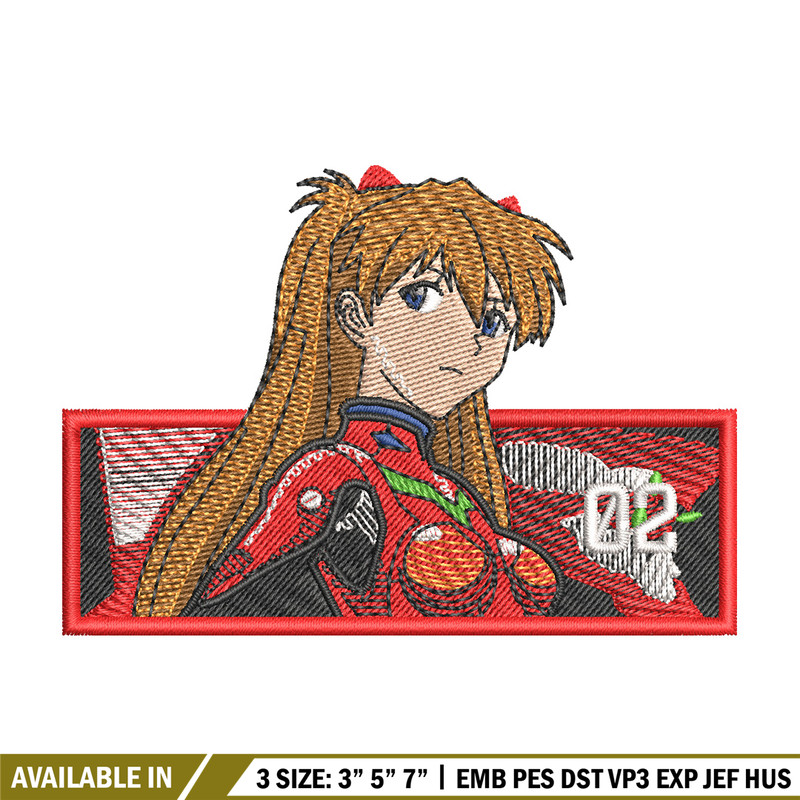 Asuka box embroidery design, Shin Seiki embroidery, Anime design, Embroidery shirt, Embroidery file, Digital download.jpg