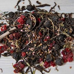Organic Herbal tea | Immune-Boosting Vitality Tea | Black tea blend | Lingonberries | Thyme | Heather |