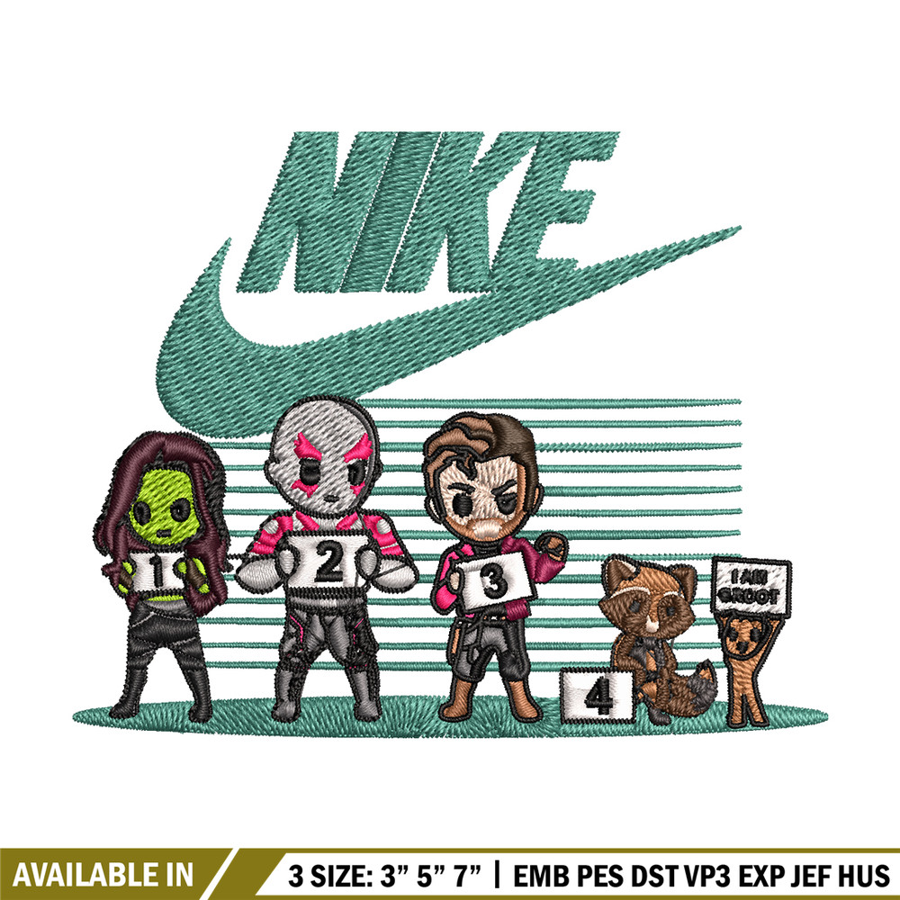 Avengers cartoon Nike Embroidery design, Avengers Embroidery, Nike design, Embroidery file, logo shirt, Instant download.jpg