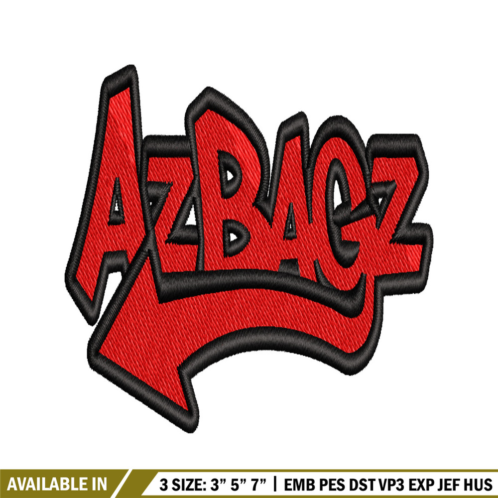 Azbagz logo embroidery design, Azbagz logo embroidery, embroidery file, logo design, logo shirt, Digital download.jpg