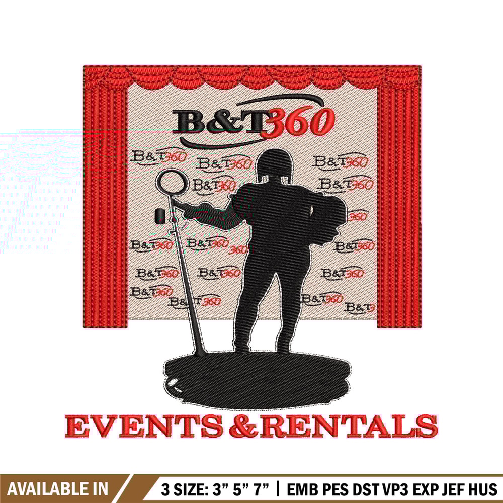 B&T 360 logo embroidery design, B&T 360 embroidery, logo design, embroidery file, logo shirt, Digital download..jpg