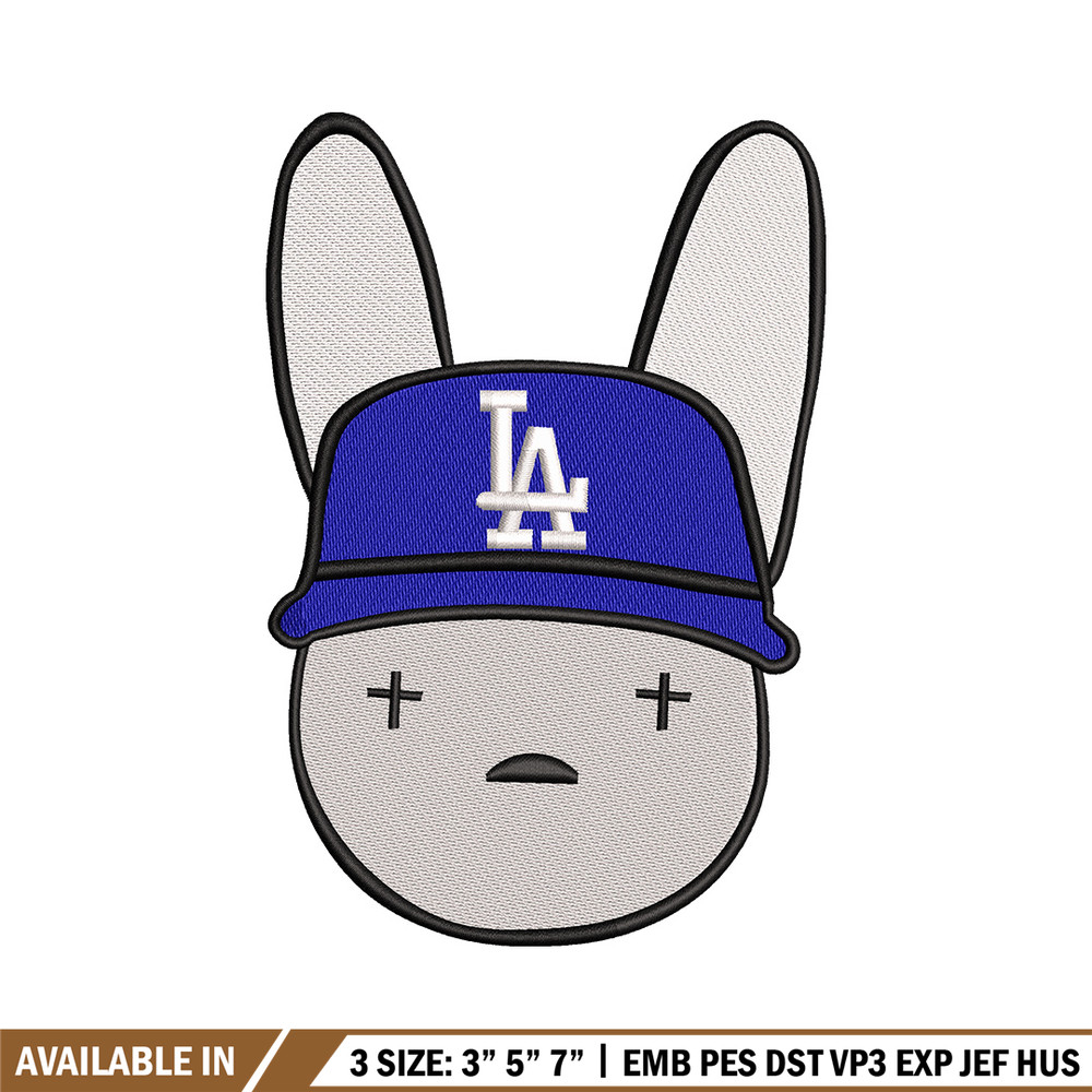 Bad bunny embroidery design, Bunny embroidery, Embroidery file, Embroidery shirt, Emb design, Digital download.jpg