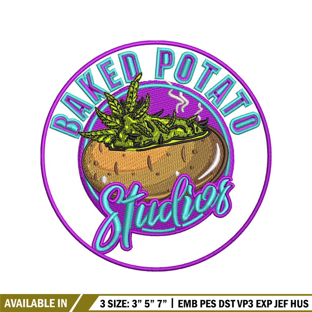 Baked Potatoes embroidery design, Baked Potatoes embroidery, logo design, embroidery file, logo shirt, Digital download..jpg