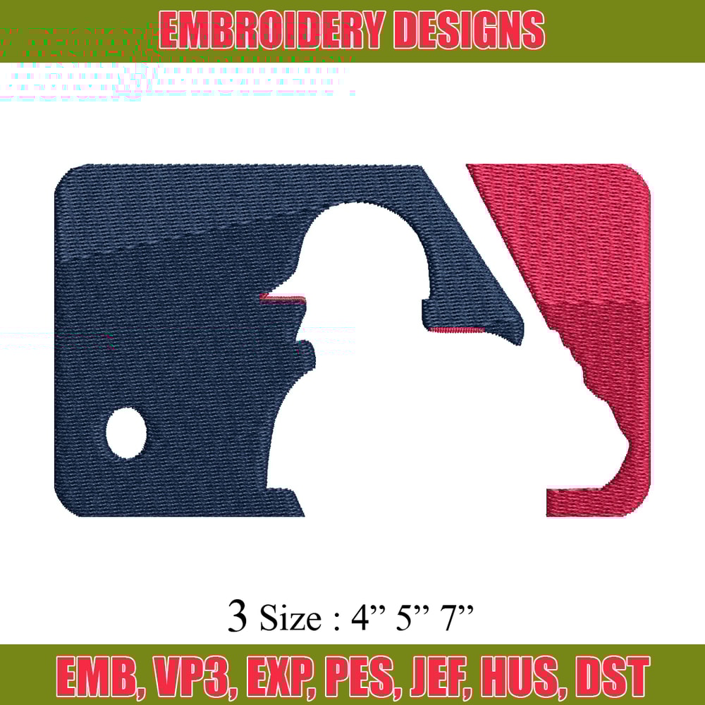 Mlb logo Embroidery Design, Brand Embroidery, Embroidery File, Logo shirt, Sport Embroidery, Digital download..jpg
