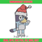 Bluey hat chrismas Embroidery Design, Bluey Embroidery, Embroidery File, Brand Embroidery, Logo shirt, Digital download.jpg