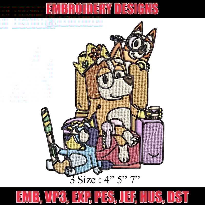 Mom bluey bingo Embroidery, Bluey cartoon Embroidery, Embroidery File, cartoon design, cartoon shirt, Digital download..jpg