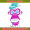 Monkey Nike Embroidery design, Monkey Embroidery, Nike design, Embroidery file, logo shirt, Instant download..jpg