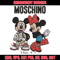 Moschino Mickey and Minnie mouse Embroidery design, Disney Embroidery, cartoon design, Embroidery File, Digital download.jpg