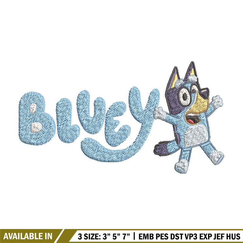 Bluey cartoon Embroidery, Bluey Cartoon Embroidery, cartoon Embroidery, Embroidery File, cartoon shirt, digital download.jpg