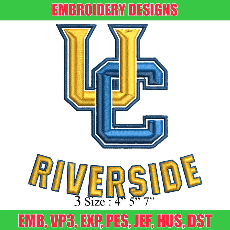 California Riverside Highlanders embroidery design, logo embroidery, logo Sport, Sport embroidery, NCAA embroidery..jpg