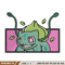 Bubasaur embroidery design, Pokemon embroidery, embroidery file, anime design, anime shirt, Digital download.jpg
