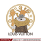 Bunny cartoon lv Embroidery Design, Lv Embroidery, Embroidery File, Brand Embroidery, Logo shirt, Digital download.jpg