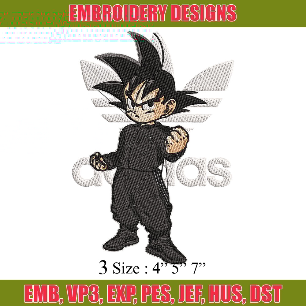 Nike kid goku Embroidery Design, Dragonball Embroidery, Nike Embroidery, Embroidery File, Logo shirt, Digital download.jpg