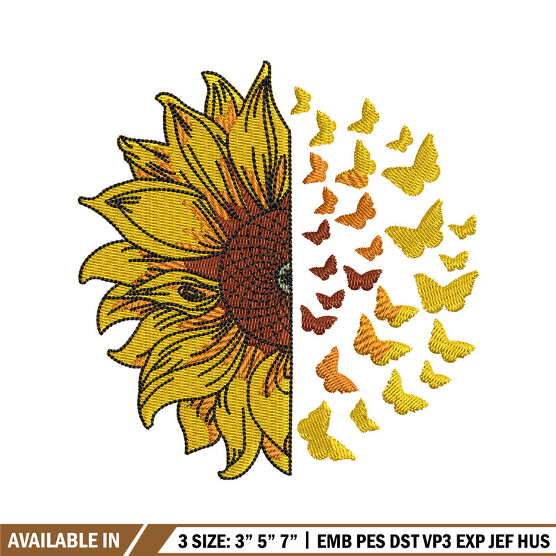 Butterfly flower embroidery design,Butterfly embroidery, Embroidery file, Embroidery shirt, Emb design, Digital download.jpg