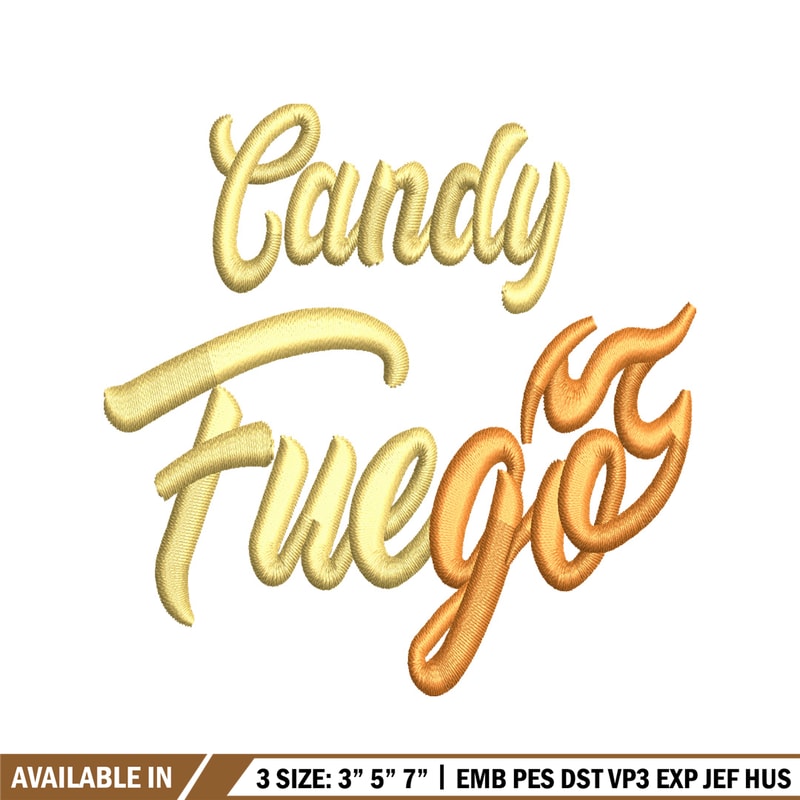 Candy fuego logo embroidery design, logo embroidery, logo design, embroidery file, logo shirt, Digital download..jpg